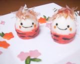 A picture of step 12 of Chirashizushi Plate with Hina Matsuri Bears.