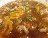 A picture of step 7 of Shrimp Ajillo.