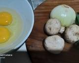 Telur dadar jamur kancing
