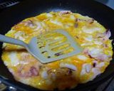 A picture of step 4 of Flour-free Ikayaki Savory Squid Pancake.