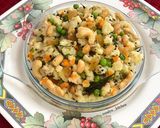 A picture of step 12 of South Indian Rava Upma.