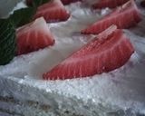 Sütés nélküli epres-kekszes gluténmentesen 🍓🍓 recept fázis 4 fotója