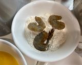 A picture of step 3 of Easy Breaded Prawns.