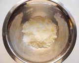 A picture of step 2 of Lemon Curd for Macarons.