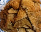 A picture of step 3 of Inari Sushi with Burdock Root.