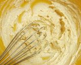 A picture of step 3 of Rich Kinako Cupcakes.