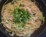 A picture of step 7 of Salt Preserved Squid Pasta.