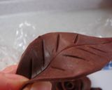 A picture of step 17 of Decorative Chocolate Roses.