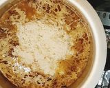 A picture of step 5 of Mutton Yakhni pulao.
