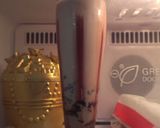 A picture of step 1 of Hersheys choco milk shake.