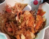A picture of step 1 of Transform Japchae into Chijimi.