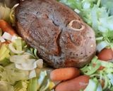 A picture of step 3 of Instapot Lamb Stew.