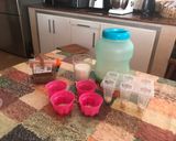 Foto del paso 1 de la receta: Budín y helado de chía y avena