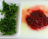 A picture of step 1 of Stir-Fried Chicken Breast With Ume-Shiso Sauce.