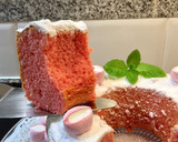Foto del paso 16 de la receta: Bizcocho rosa con nubes dulces