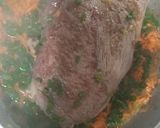 Foto del paso 3 de la receta: Carne sellada con verduritas y polenta