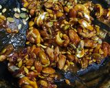A picture of step 6 of Dry Fruit Brittles Chikki.