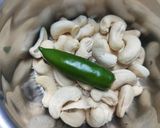 A picture of step 1 of Paneer Rezala.