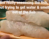 A picture of step 2 of Miso Cod.