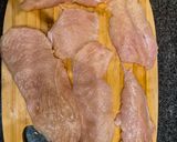 Pestós/Erős Pistás-sajtos csirkemell szelet recept fázis 1 fotója