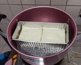 Foto langkah ke 5 dari resep Roti Kukus Pisang Coklat Keju.