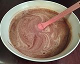 A picture of step 5 of Peppermint Cream Brownie Bars.
