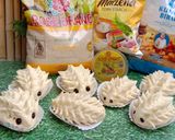 Foto langkah ke 7 dari resep Bakpao Landak Unti Kelapa.