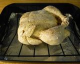 A picture of step 2 of Southern Style Brined Oven Roasted Crispy Chicken.