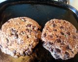 A picture of step 4 of skye's blackbean meatless