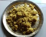 A picture of step 9 of Fried Dhoka.