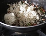 A picture of step 2 of Schezwan maggi Packet.