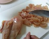 A picture of step 2 of Easy Chinese Chive and Chicken Breast Fritters.