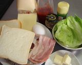 A picture of step 1 of For Weekend Lunches! Special Garlic Sandwiches.
