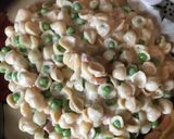 A picture of step 7 of Easy Pasta Carbonara.
