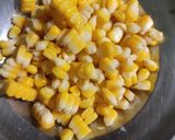 A picture of step 1 of Corn Maggi Pancakes.