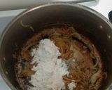 Foto del paso 3 de la receta: Relleno de champiñones, cebolla caramelizada y queso azul