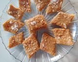 A picture of step 4 of Milk cake from Leftover Ghee.