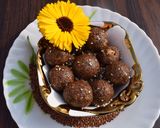 A picture of step 5 of Alsi ke laddoo.