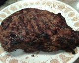 A picture of step 5 of Grilled rib eye (delmonico).