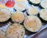 A picture of step 2 of Pan-Fried Eggplant and Zucchini Panko Fritters.