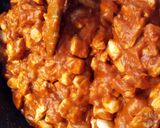 A picture of step 6 of Butter Chicken Pie!.