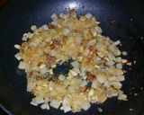 A picture of step 4 of Dan Dan noodle (easy version).