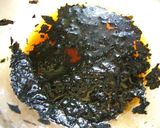 A picture of step 1 of Cucumber and Chikuwa Fishcake Sticks Seasoned with Spicy Seaweed.