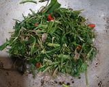 Foto langkah ke 2 dari resep Tumis Kangkung Terasi.
