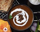 A picture of step 7 of Dal Makhani.