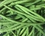 Foto langkah ke 1 dari resep Jukut Bejek Kacang Panjang.