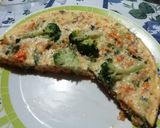 Foto del paso 5 de la receta: Acompañamiento liviano: tortilla de verduras varias