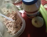 A picture of step 1 of Tuna Salad.