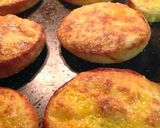 A picture of step 4 of Crab Cake Muffins.