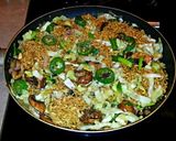 A picture of step 5 of Mike's Pan Fried Ramen Noodles.